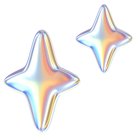 Stern abstrakte Form  3D Icon