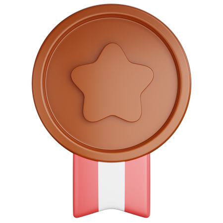 Stern Bronzemedaille  3D Icon