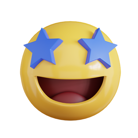 Stern-Emoji  3D Icon