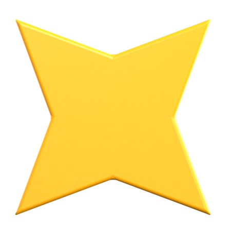 Stern geometrische Form  3D Icon