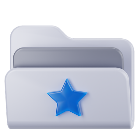 Sternordner  3D Icon