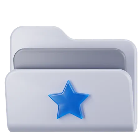 Sternordner  3D Icon