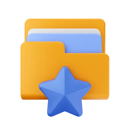 Sternordner  3D Icon