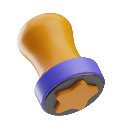 Sternstempel  3D Icon