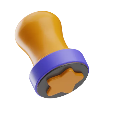 Sternstempel  3D Icon