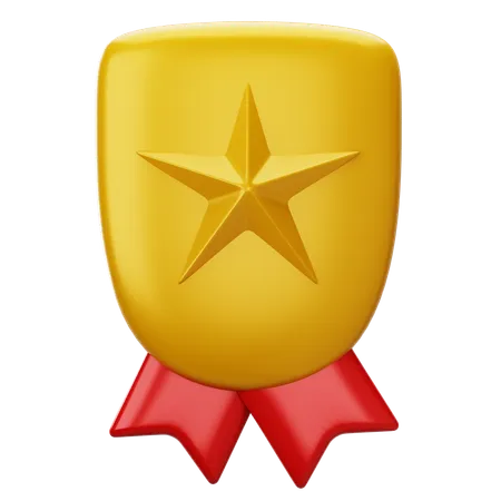 Stern-Abzeichen-Medaille  3D Icon