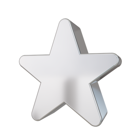 Bewertung in Sternen  3D Icon