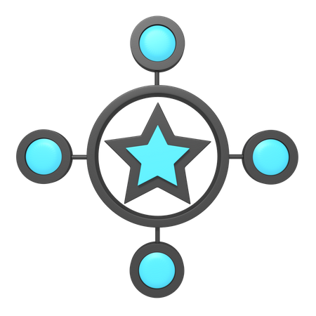 Sterne  3D Icon