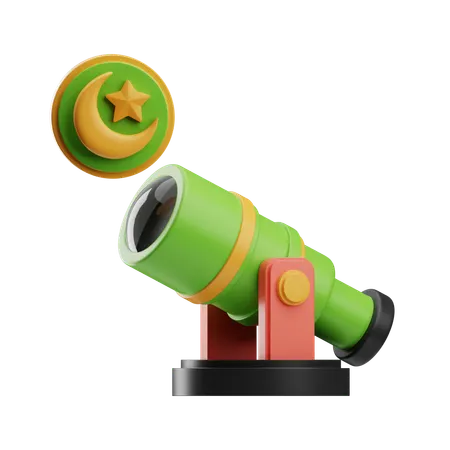 Sterne beobachten  3D Icon