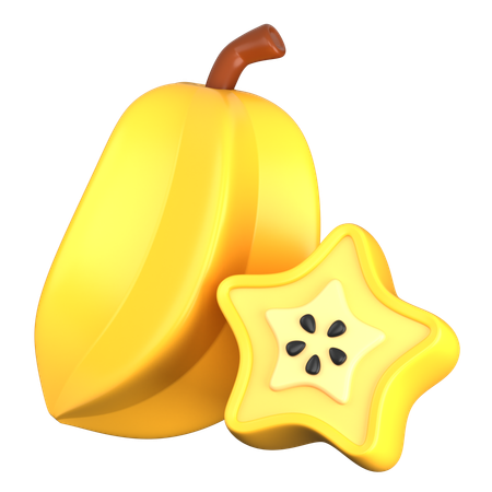 Sternfrucht  3D Icon