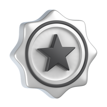 Sternmedaille  3D Icon