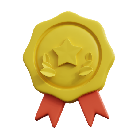 Sternmedaille  3D Icon