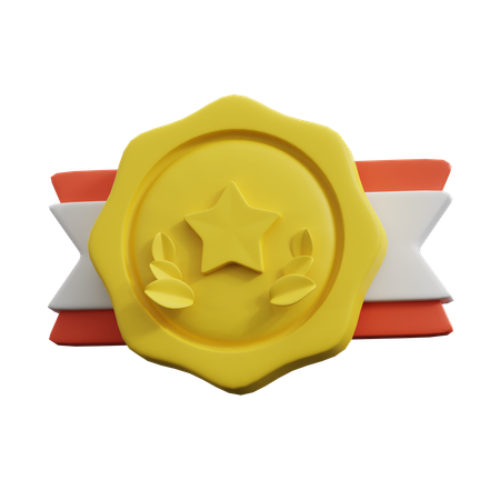 Sternmedaille  3D Icon