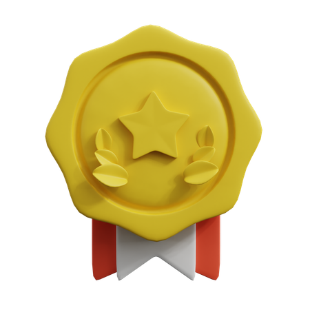 Sternmedaille  3D Icon