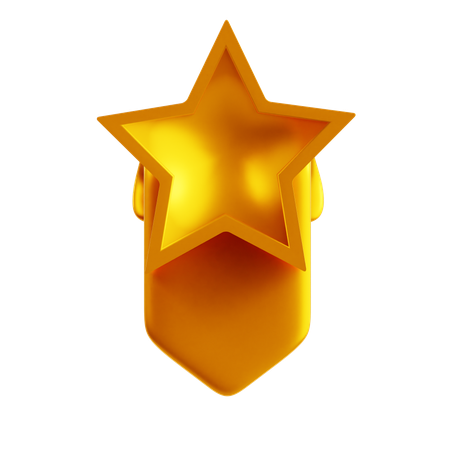 Sternmedaille  3D Icon