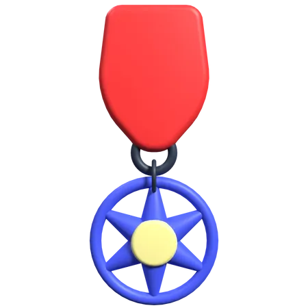 Sternmedaille  3D Icon