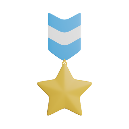 Sternmedaille  3D Icon