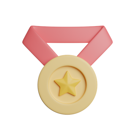 Sternmedaille  3D Icon