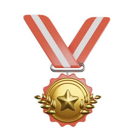 Sternmedaille  3D Icon