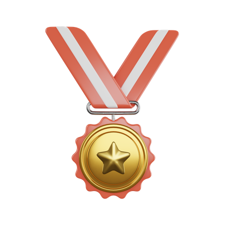 Sternmedaille  3D Icon