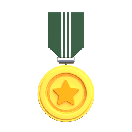 Sternmedaille  3D Icon