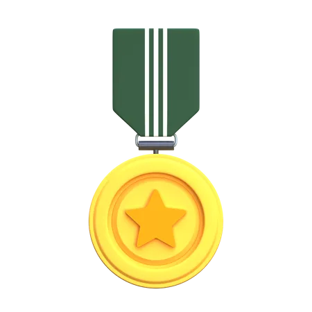 Sternmedaille  3D Icon