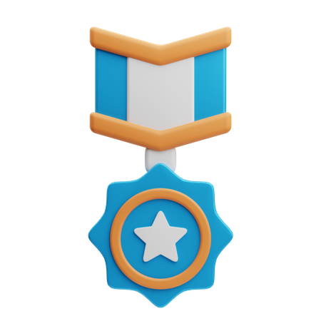 Sternmedaille  3D Icon