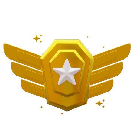 Sternmedaille  3D Icon