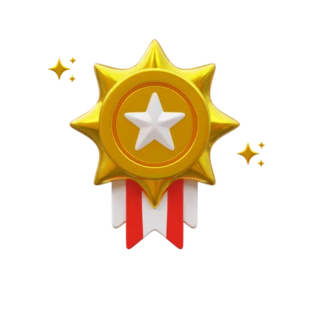 Sternmedaille  3D Icon