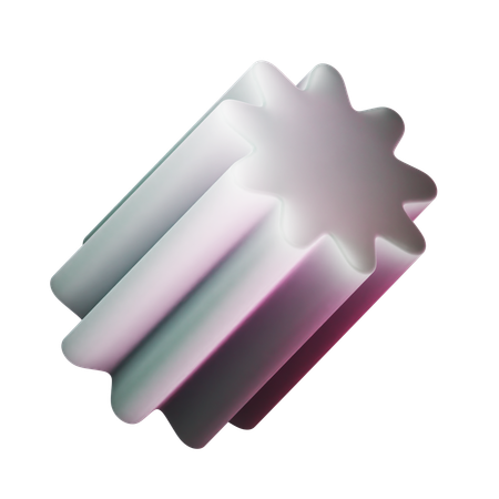 Sternzylinder  3D Icon