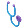 stethoscope 3d logo