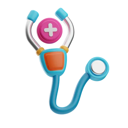 Stethoscope  3D Icon