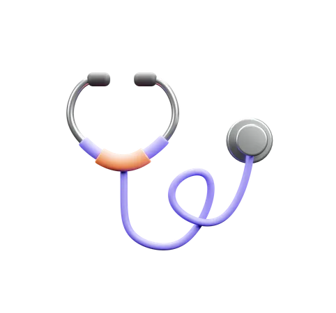 Stethoscope  3D Icon