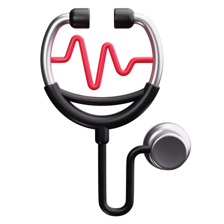 Stethoscope  3D Icon