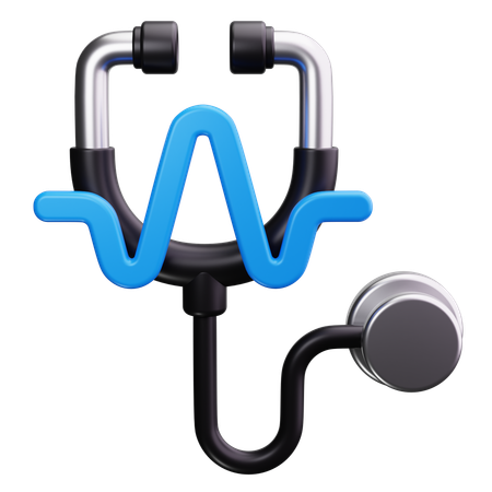 Stethoscope  3D Icon