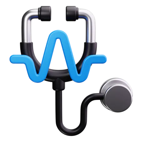 Stethoscope  3D Icon