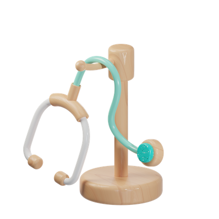 Stethoscope  3D Icon