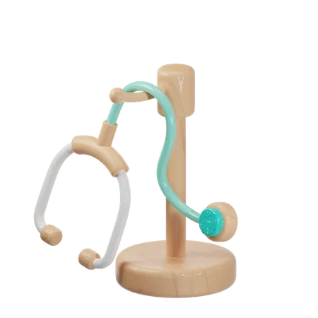 Stethoscope  3D Icon