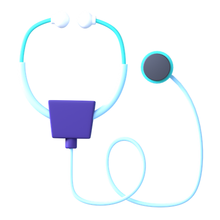 Stethoscope  3D Icon