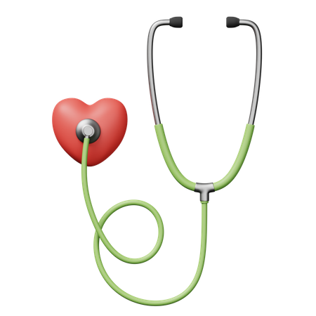 Stethoscope  3D Icon