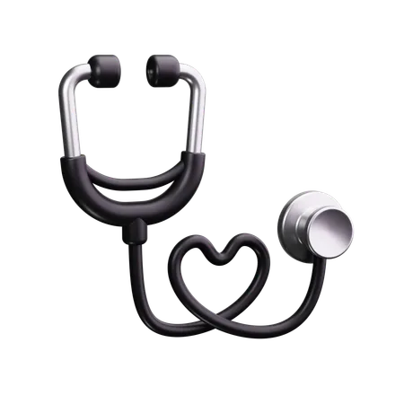 Stethoscope  3D Icon