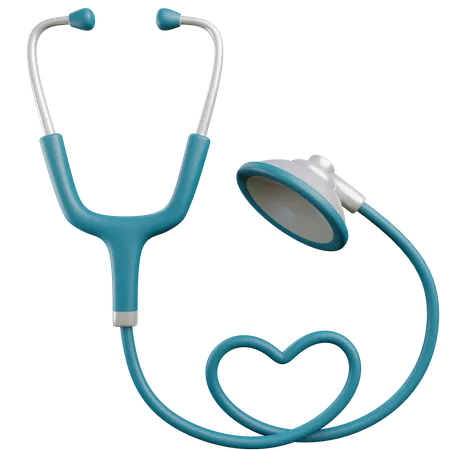 Stethoscope  3D Icon