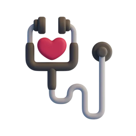 Stethoscope  3D Icon