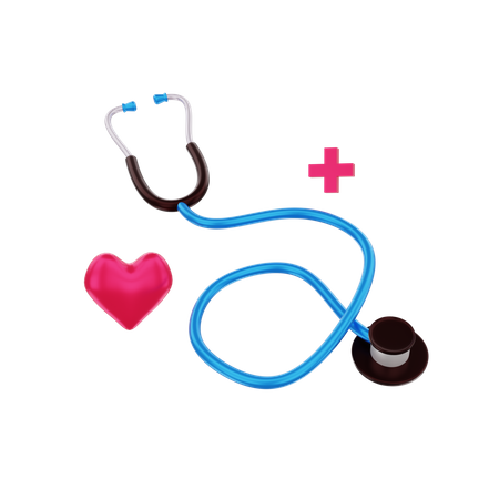 Stéthoscope  3D Icon