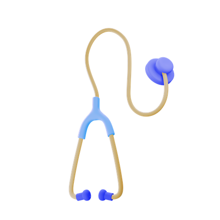 Stéthoscope  3D Icon