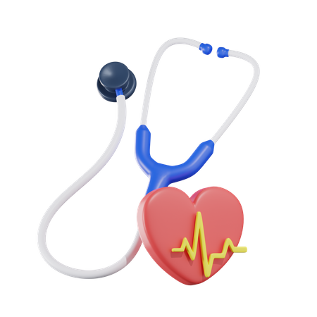 Stéthoscope  3D Icon