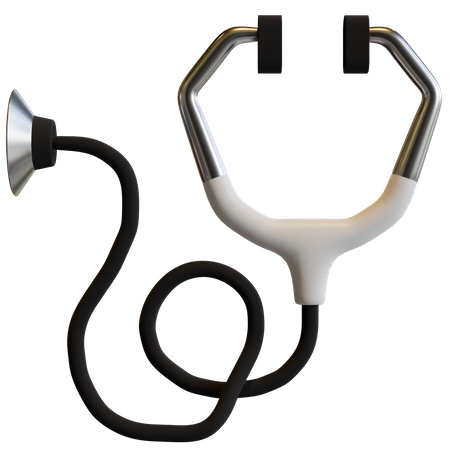 Stéthoscope  3D Icon