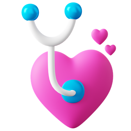Stéthoscope  3D Icon