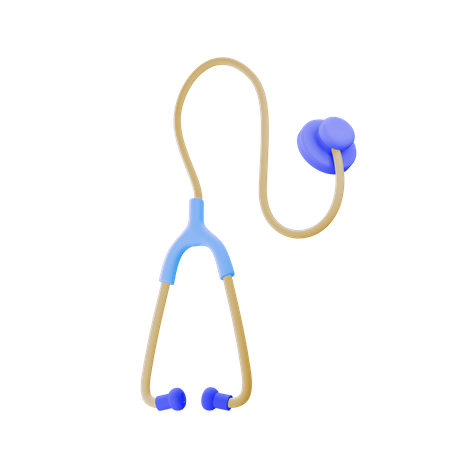 Stethoscope  3D Illustration