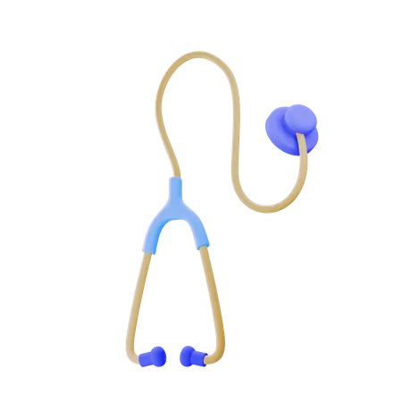 Stethoscope  3D Illustration